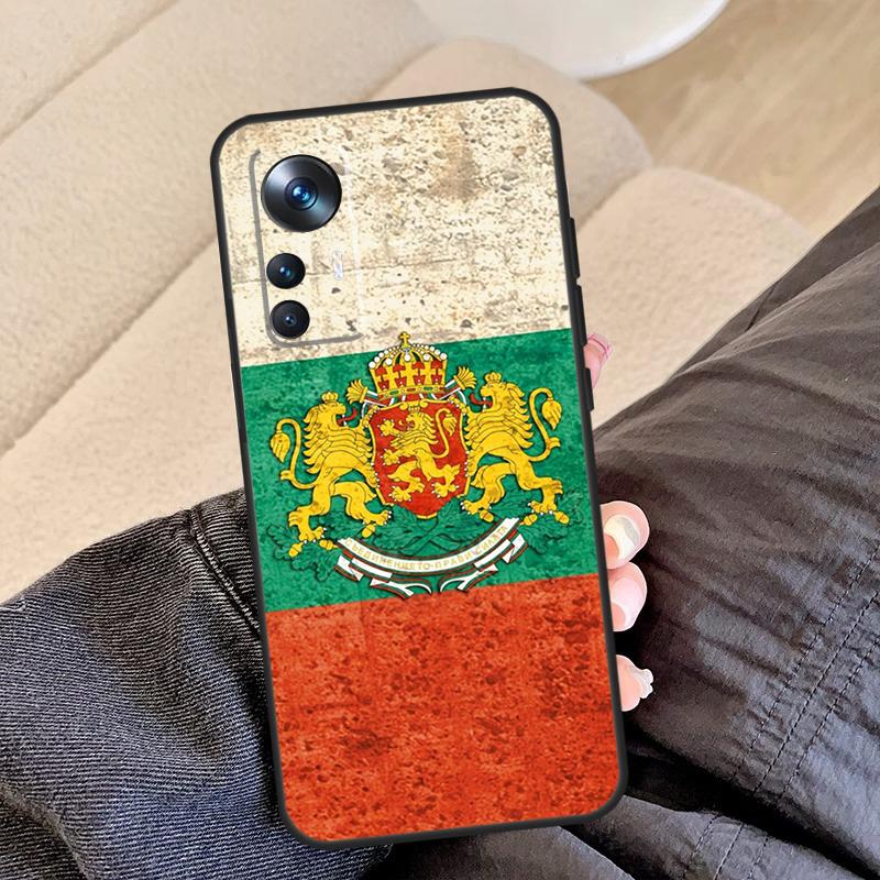Чехол с флагом Болгарии для Xiaomi 13T 12T 11T 14 13 Pro 12 Lite 12X POCO F5 X3 X5 Pro F3 F4 X4 M5s C65 Funda