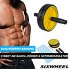 SIXWHEEL роликовый тренажер для мышц живота, тренажер для мышц живота, ролик для пресса, вкл.. Коврик под колено