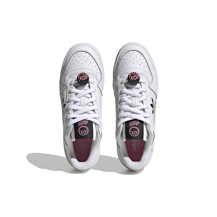 André Saraiva x adidas Forum Bold Миру нужна любовь Женские кроссовки Белый Облачно-белый Основной черный HQ6863