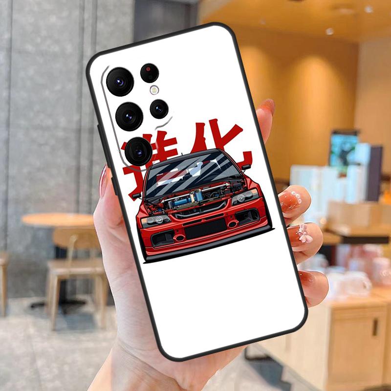 Чехол для телефона JDM Drift со спортивным автомобилем для Samsung Galaxy S25 S24 S23 S22 S21 S20 Ultra S9 S10 Plus S25 FE Задняя крышка