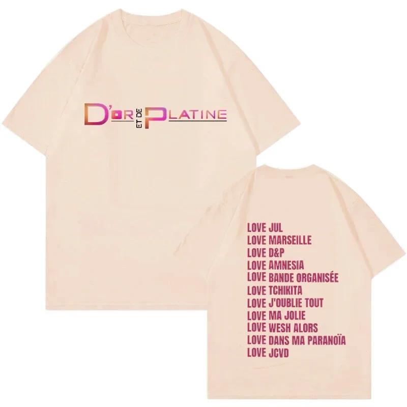 Rapper Jul Graphic Vintage Tshirt Unisex Women Fashion Hiphop T Shirt Funny Summer Short Sleeve Tshirts Aesthetic Streetwear