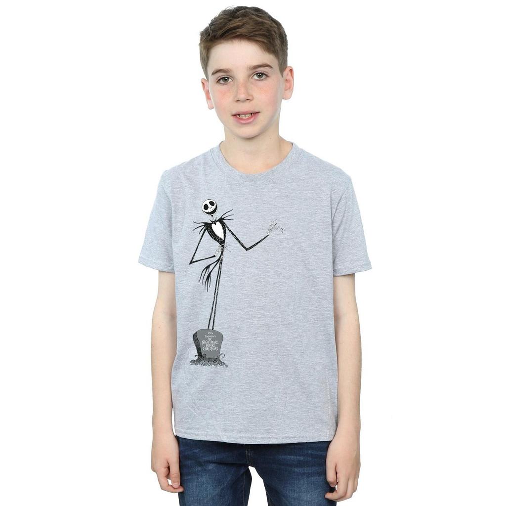 Disney Футболка с изображением Джека «Кошмар перед Рождеством» для мальчиков