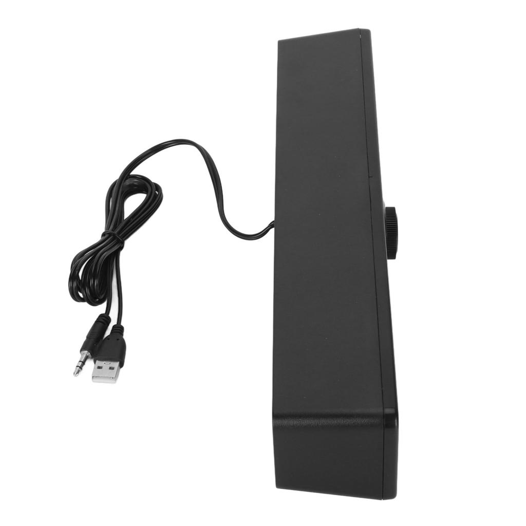 Компьютерные колонки проводные USB настольная звуковая панель Hi-Fi чистый звук регулятор громкости мини-динамик для ПК ноутбука планшета для PS5