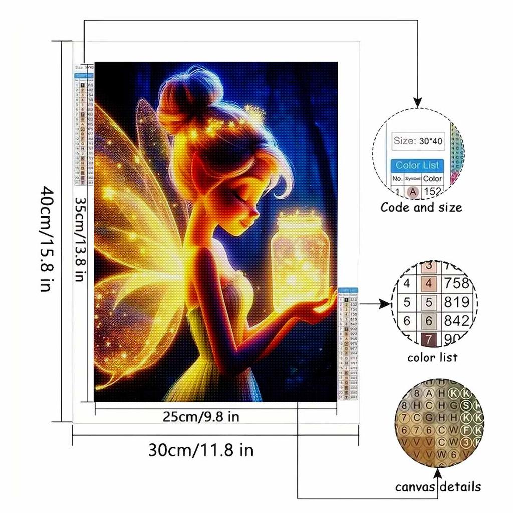 DIY Diamond Painting The Glowing Bottle Cross Stitch Kit Mosaic Art Diamond Painting Full Circle Diamond Home Decoration