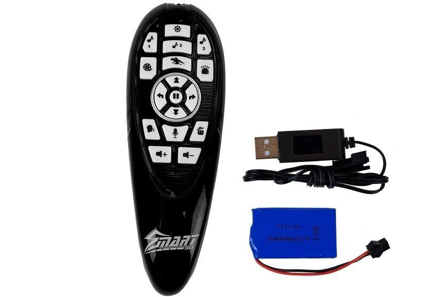 Dinosaur Tyrannosaur Robot Interactive Remote Control K18 Programming White