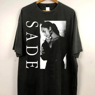 Коллекция Sade Adu Хлопковая рубашка Унисекс Концертный S до 5XL SG604 Унисекс Футболка