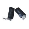 1 Pair Non-slip Motorcycle Pedals Black Motorcycle Modification Parts Motorcycle Foot Rests  Kart