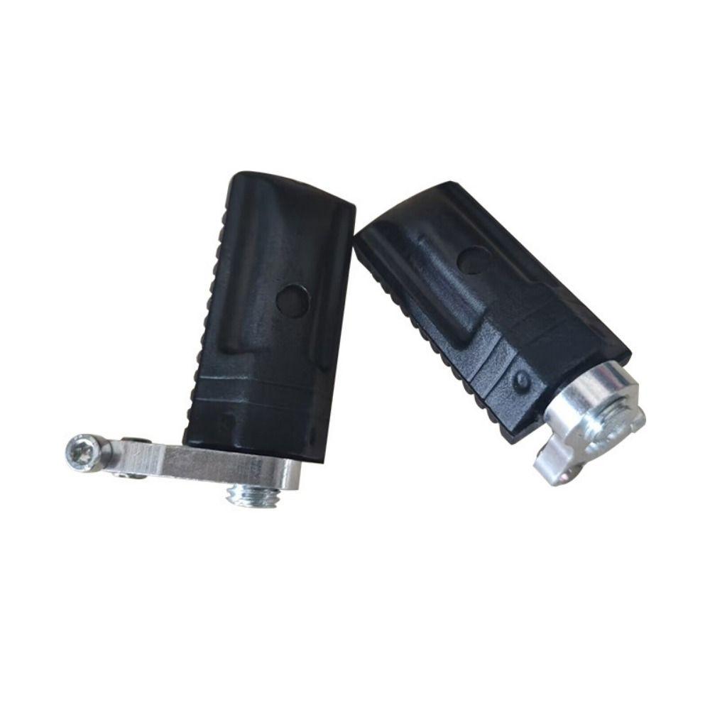 1 Pair Non-slip Motorcycle Pedals Black Motorcycle Modification Parts Motorcycle Foot Rests Kart