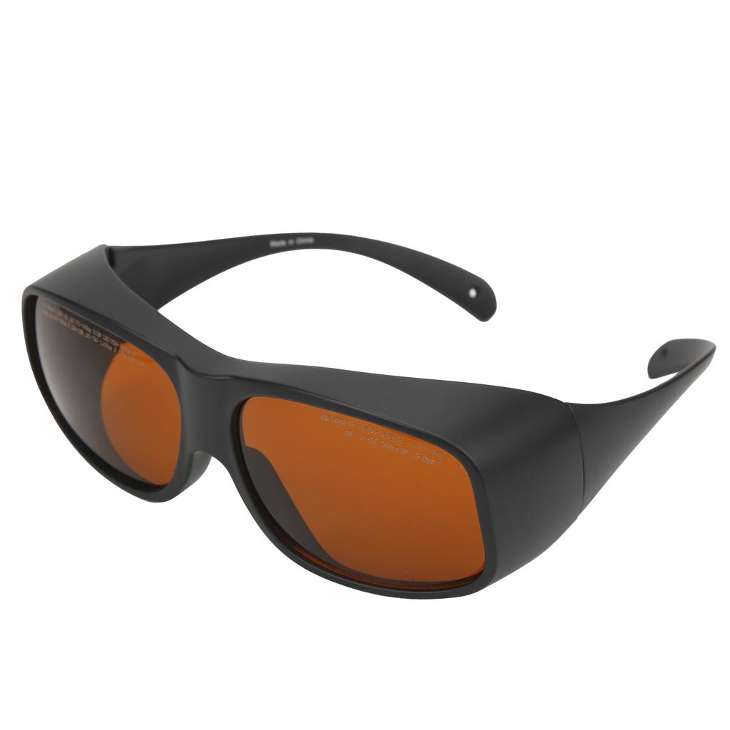 Защитные лазерные очки 532 нм 1064 нм Длина волны Защитные очки Износостойкие для защиты глаз(черный )