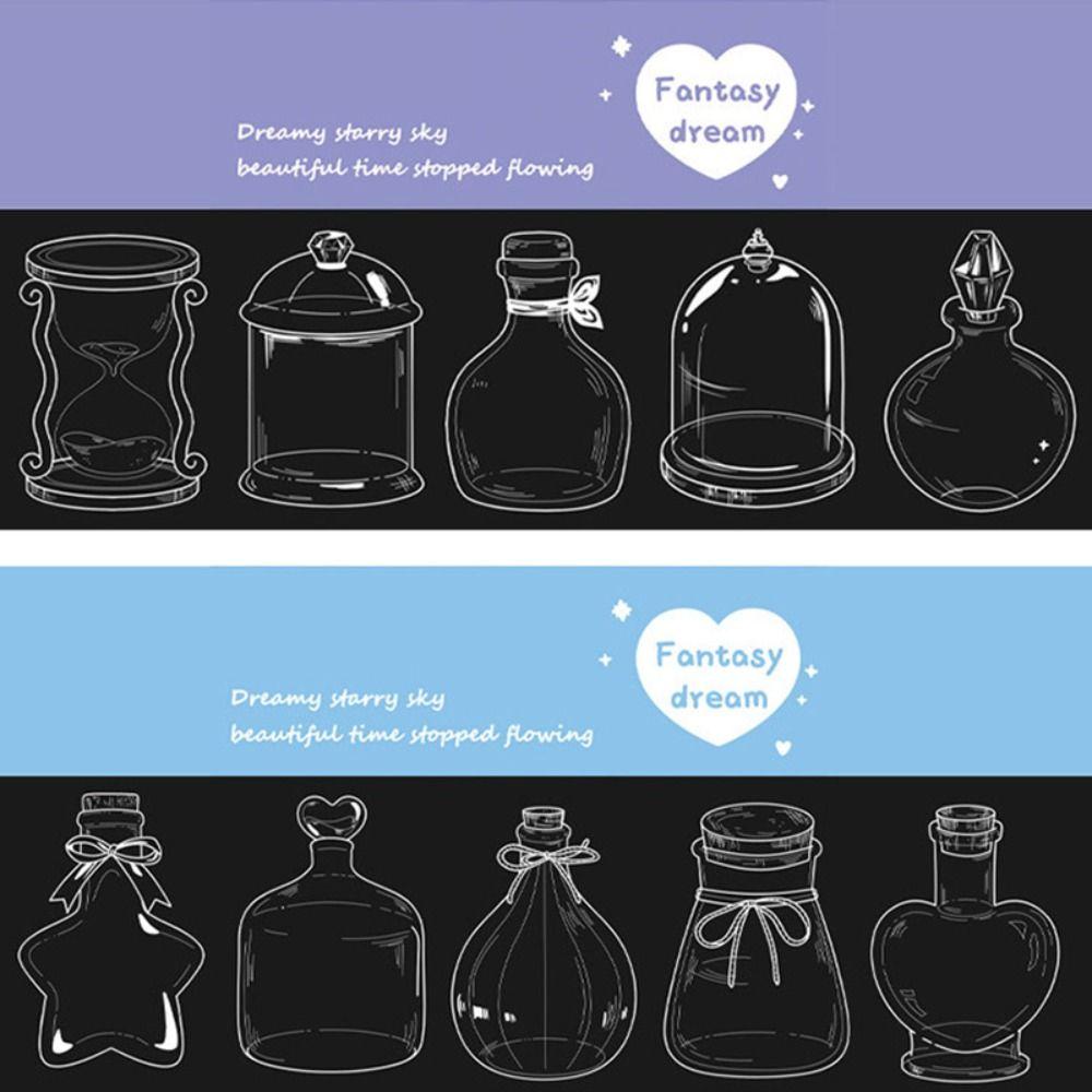 20 шт. Сделай сам ПЭТ-наклейки Прозрачные Зажимы для страниц с цветами Закладка из прессованных цветов Любителям чтения