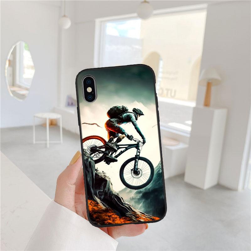 LO28 Cycling Bicycle Soft Shell Phone Case for Xiaomi Xiaomi Poco M4 M5 M6 M7 X3 X6 X7 F8 Ultra Pro GT NFC
