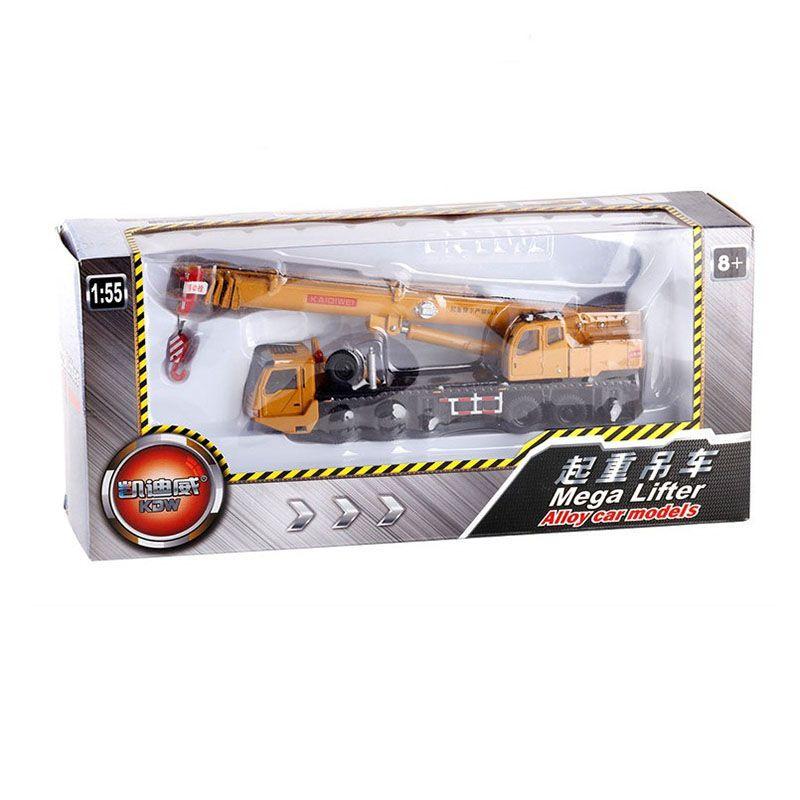 Premium Quality 155 Scale Diecast Mega Lifter Crane Construction Vehicle Model For Kids