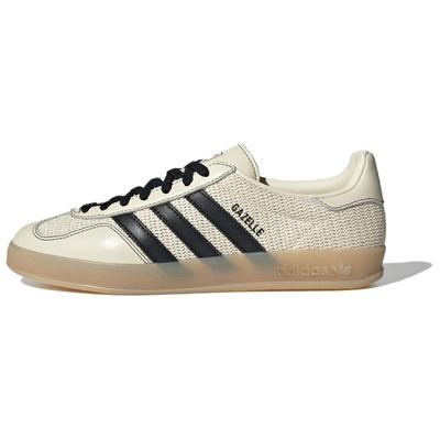 Оригинальные GAZELLE INDOOR Износостойкие Низкие Кеды для Скейтборда Унисекс Белые Кроссовки JQ7083