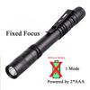 Mini LED Flashlight XPE Portable Zoom Pen Light Waterproof Torch Camping Emergency Outdoor Walking Lantern Keychain Flashlight