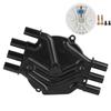 Universal Ignition Distributor Cap Rotor Kit 10452458 Fit for Chevrolet Comes with Screws