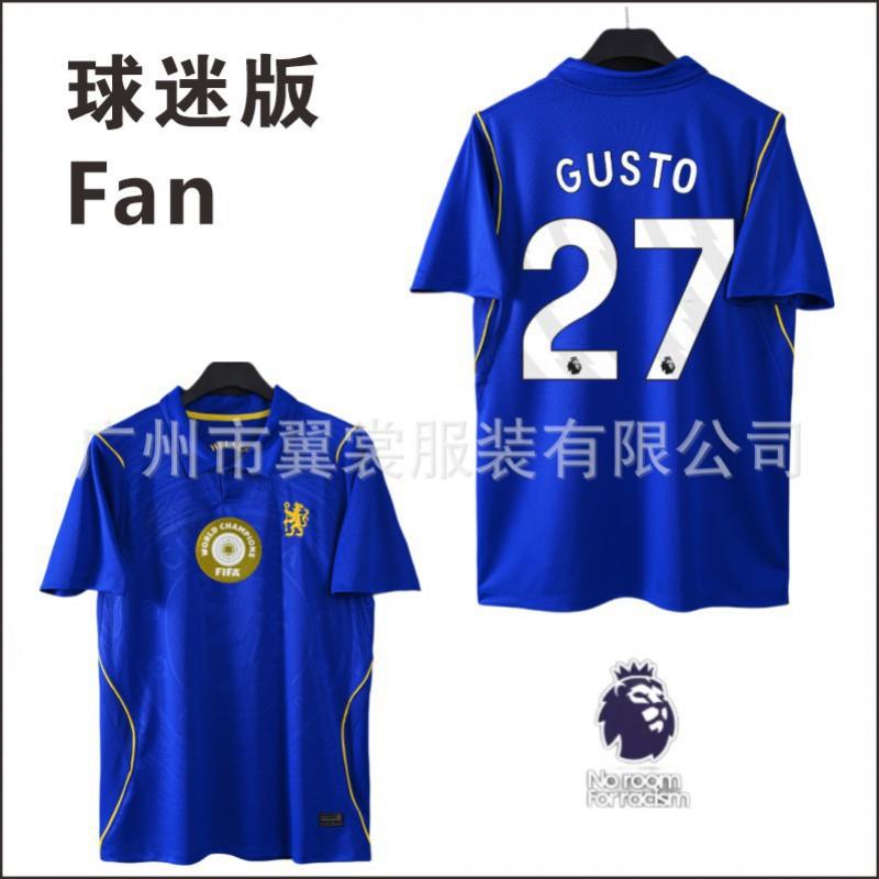 Chelsea Home Fan Soccer Jersey 2024-25 Premier League UEFA Champions Enzo 8 Palmer 10 Rogers 17