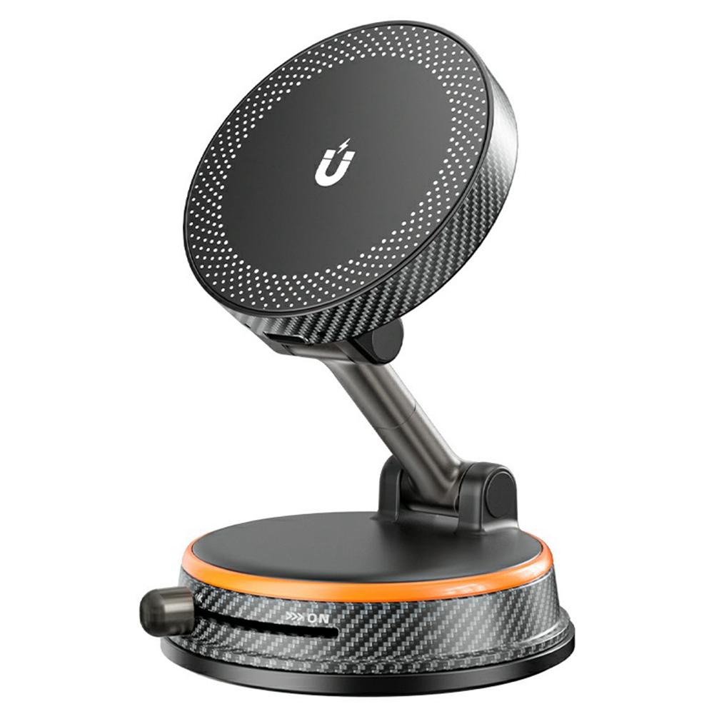 HONNOBE A14 Magnetic Wireless Charging Phone Mount Vacuum Suction 15W Fast Charger Phone Stand For Dashboard Windshield