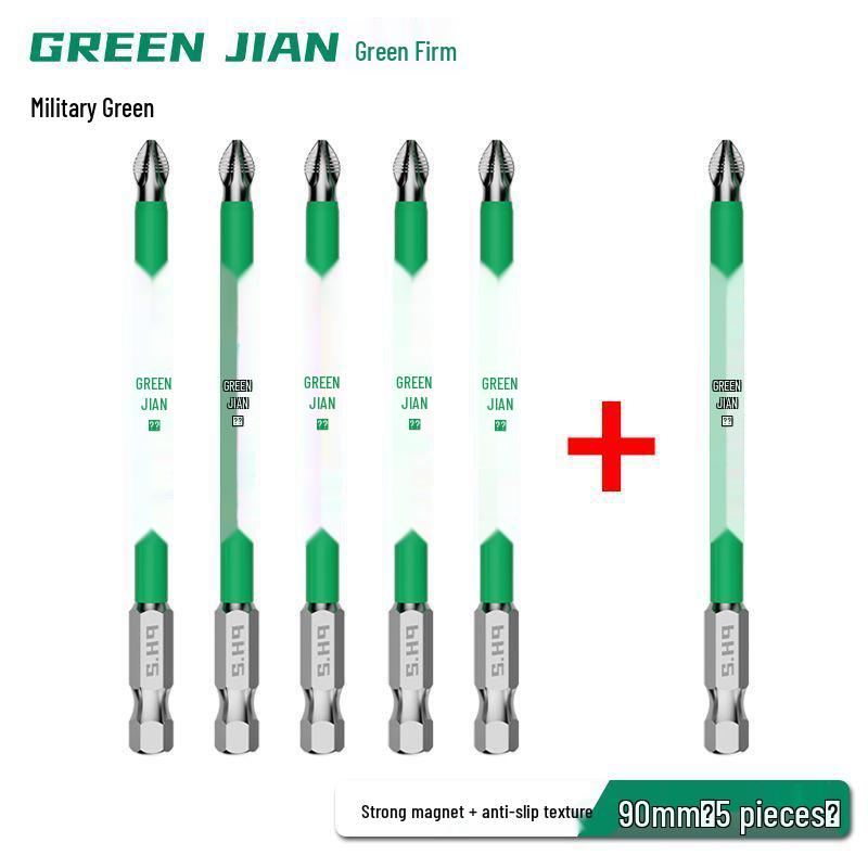 Набор магнитных электрических отверток высокой прочности с ударными удлиненными битами