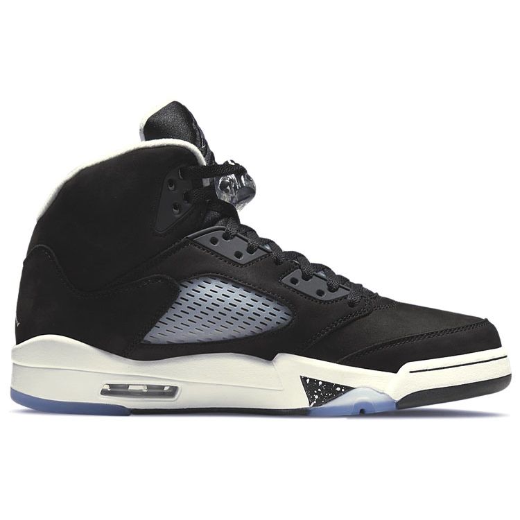 Мужские кроссовки Air Jordan 5 Retro Oreo 2021 черно-белые прохладно-серые CT4838-011
