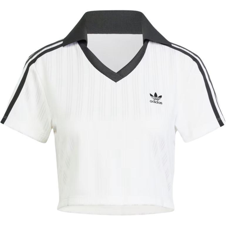 adidas Укороченная футболка-поло для футбола JD2608