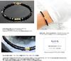 Royal Jewelry 4mm 18K Black Diamond Color Crystal Wide Mirror Ring Bracelet Anklet (21)
