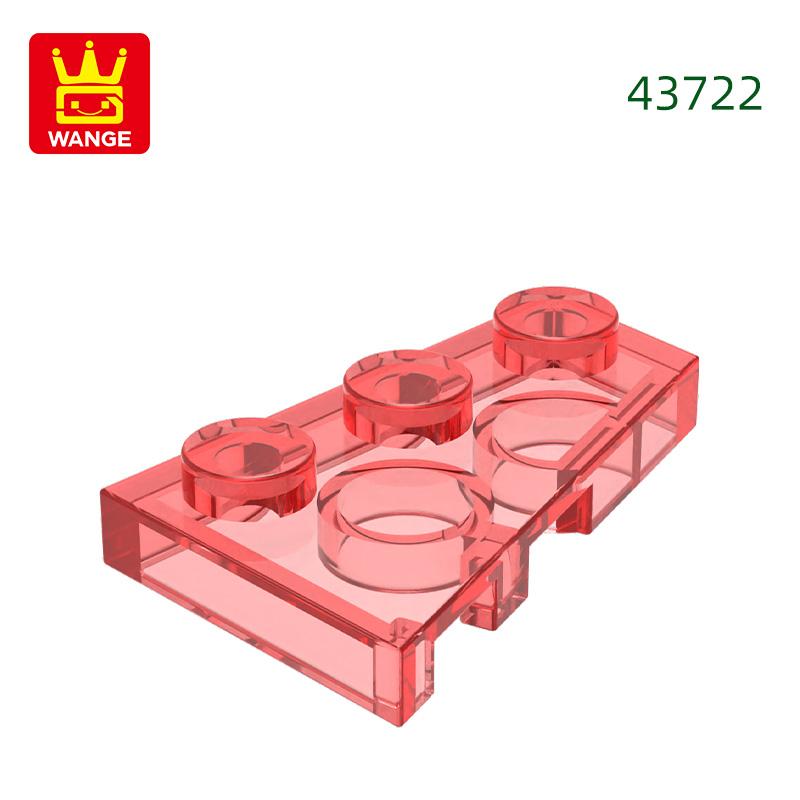 158 шт./лот 43723 2x3 Правый клин-пластина Строительные кубики Аксессуары MOC Совместимо с Фигурирующими кубиками Детские игрушки Идея для подарка Коробка