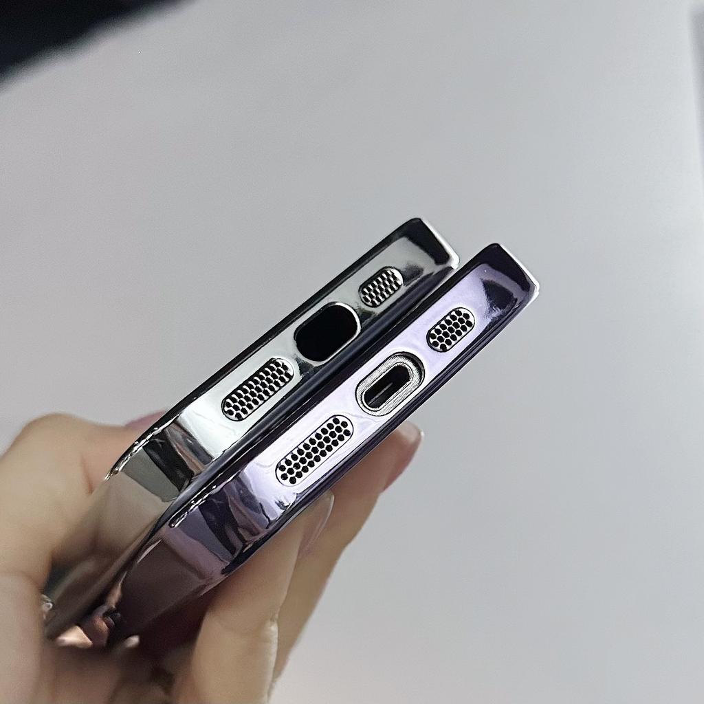 Electroplated Matte Finish Suitable for Apple 16promax Phone Case IPhone15 Lens Film 14PC Full Package 13 Protective Case