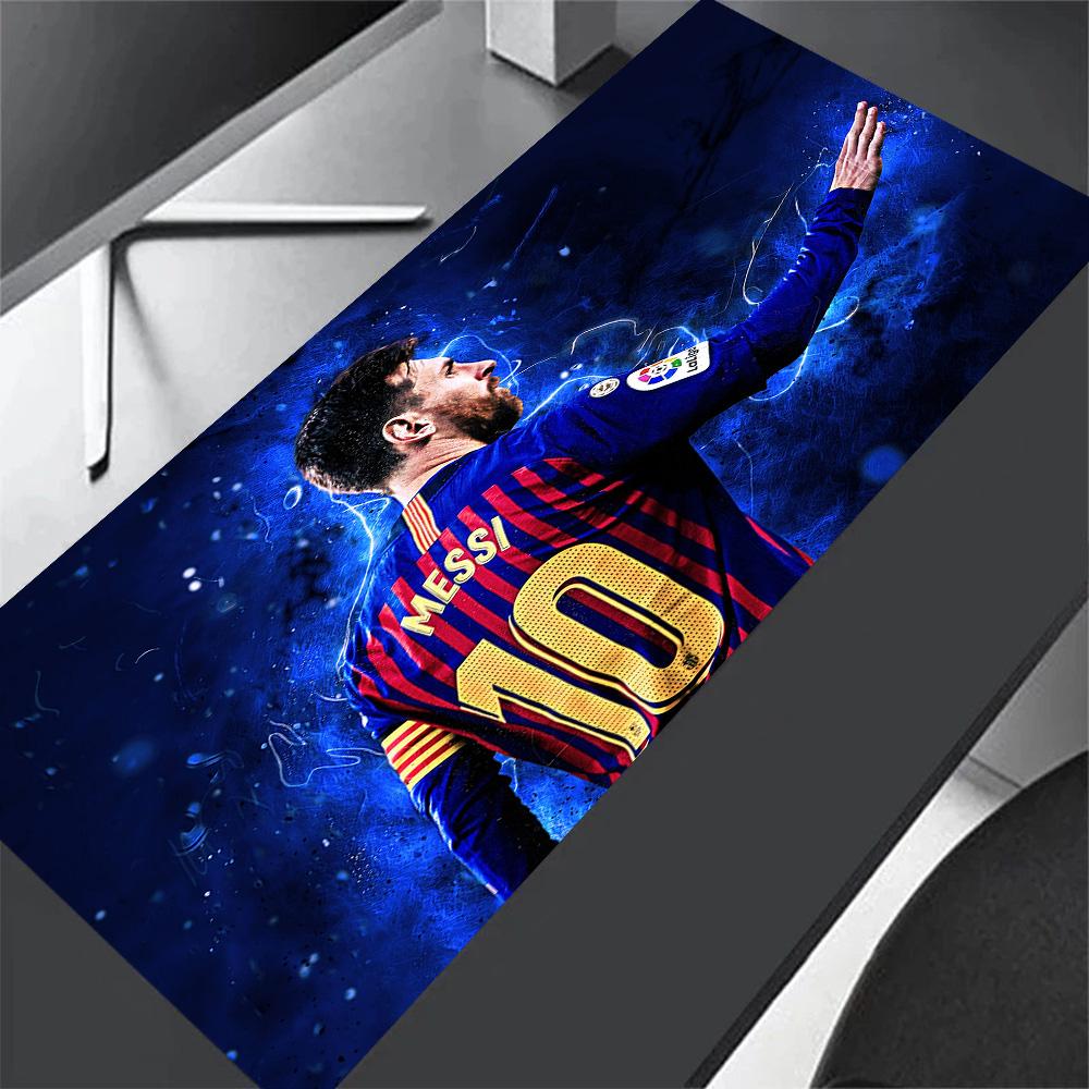 Messi's Iconic Celebration Large Mouse Pad Office Mouse Mats Study Desk Mat Non-Slip Rubber Base Perfect for Office Laptop Gaming Setup