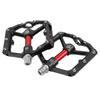 Durable Road Bike Bearing Pedals with Reflector CNC Aluminum Alloy Bicycle Accessories