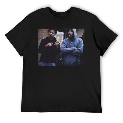 G herbo x lil Bibby Футболка для мальчиков с животным принтом хиппи одежда Аниме футболка графическая футболка винтажная мужская одежда