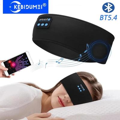 Bluetooth 5.4 Наушники Повязка для сна Гарнитуры Эластичные Беспроводные Наушники Музыка Маска для глаз Спортивная повязка Наушники для iPhone