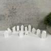 1PC 3D Nordic Style Small House Silicone Mold 12-hole House Candle Molds Mini Houses Plaster Concrete Cement Mould Aroma Soap Molds