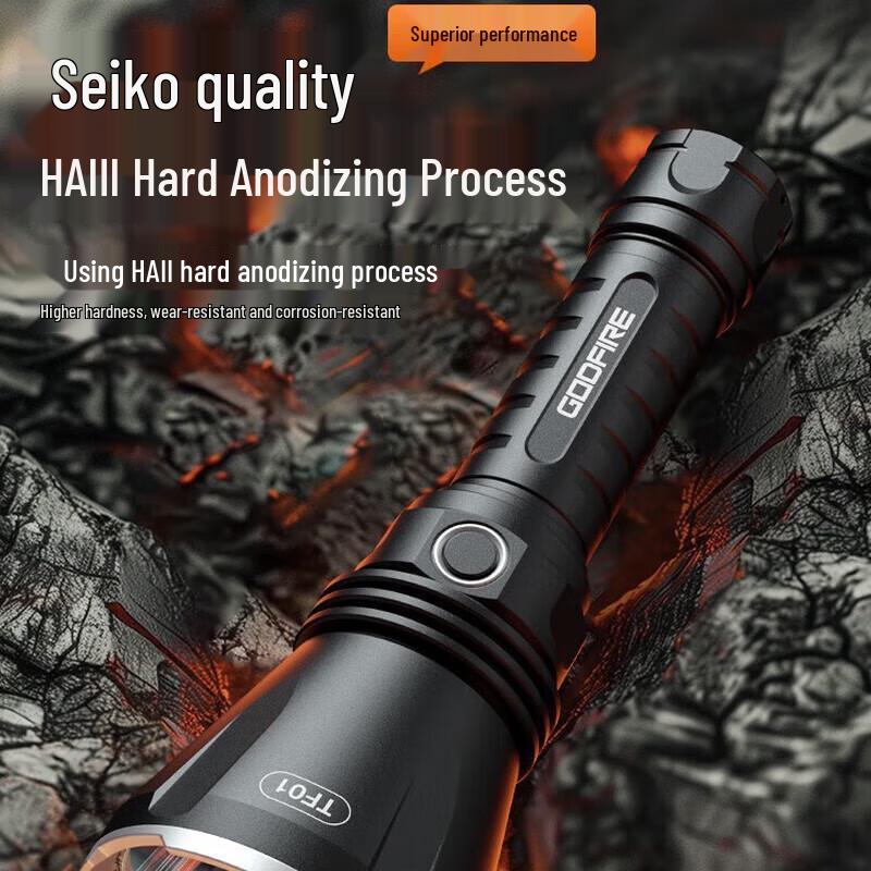 SupFire TF01 Rechargeable LED Tactical Flashlight