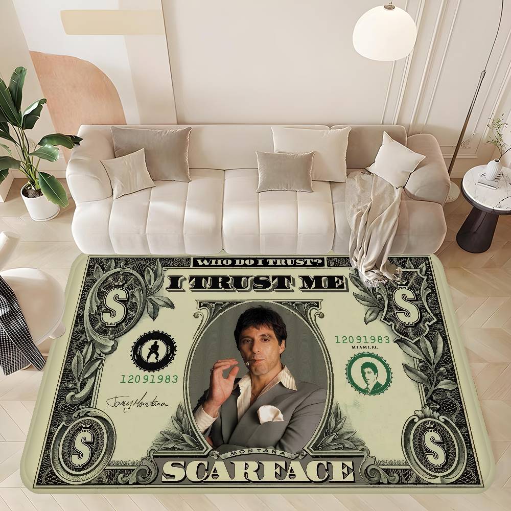 Movie S-Scarface Kitchen Mat Nordic Style Bedroom Living Room Doormat Home Balcony Anti-Slip Welcome Rug