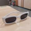 Women's Retro Rectangular Sunglasses - 2023 European & American Style, Korean Trend, Street Hip-Hop Disco Fashion