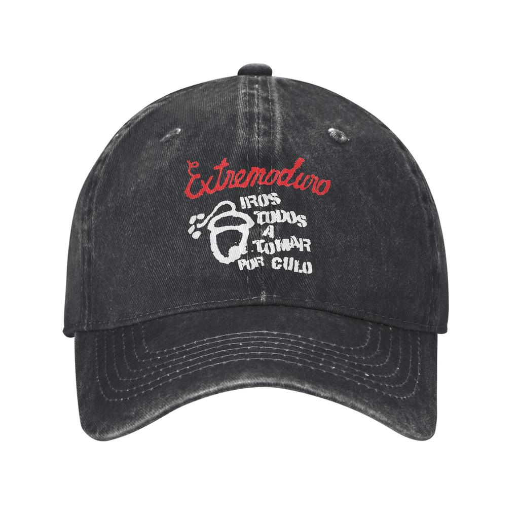 Casual Extremoduro Pedra Album Baseball Cap for Men Women Distressed Cotton Snapback Cap Outdoor Running Adjustable Hats Cap