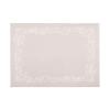 Francfranc Francfranc Design Print Rug, Frame Flower, Small, 140x100cm, Pink, Compatible with Floor Heating, Hot Carpets, and Kotatsu Tables