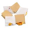100PCS Kitchen Biscuits Bag Bakery Kraft Oilproof Paper Donut Wrapping Bread Packing Solid Color