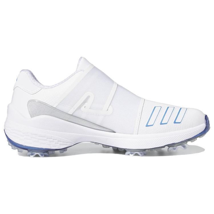 New Adidas ZG23 Boa Golf Cloud White Blue Fusion Met. Silver Metallic Women's GZ2171