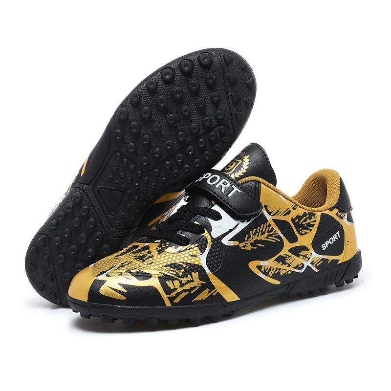 Kids Soccer Shoes Society FG School Football Boots Cleats Grass Sneakers Boys Girls Outdoor Athletic Training Sports Footwear