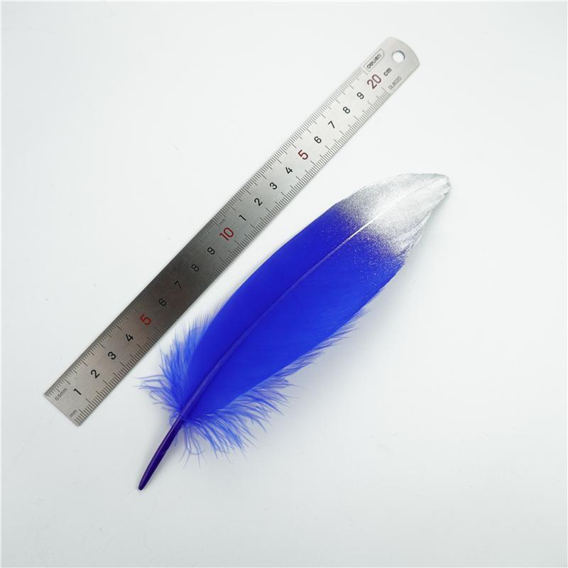 10 шт. Золотое гусиное перо 15-20 см Серебряные лебяжьи перья Аксессуары для ловца снов DIY Создание украшений Перо Праздничные украшения