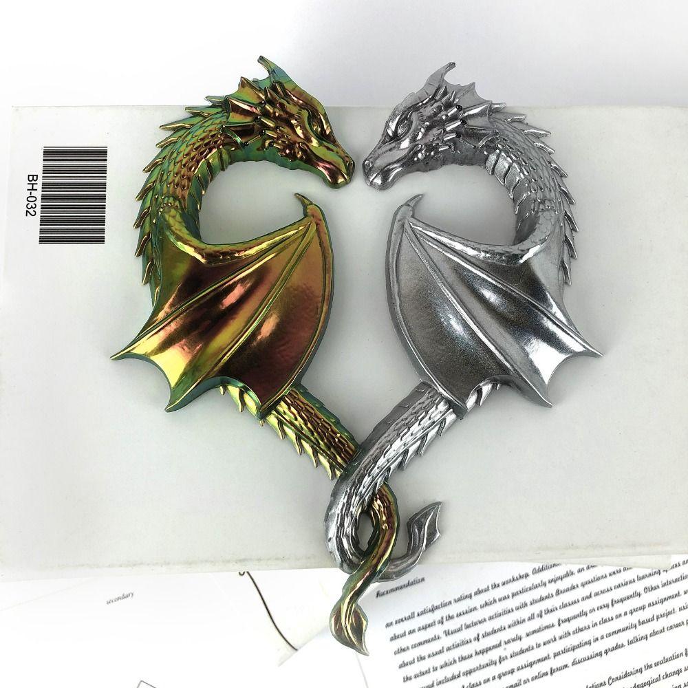 Подвеска Кристалл Эпоксидная смола Сердцевидное Подвесное украшение Форма для литья Форма силиконовая Дракон Формы для смолы