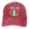 Italia Italy Italian Flag Boutique Baseball Cap Unisex Print Asjustable Hip Hop Fashion Cool Snapback Hats Black