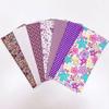 40 Pieces/Set Floral Printed Cotton Fabric Strips Crafts Fashionable Roll Cloth  Sewing Supplies