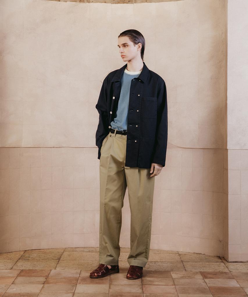 Shirter German Duck Db Work Jacket (Navy)