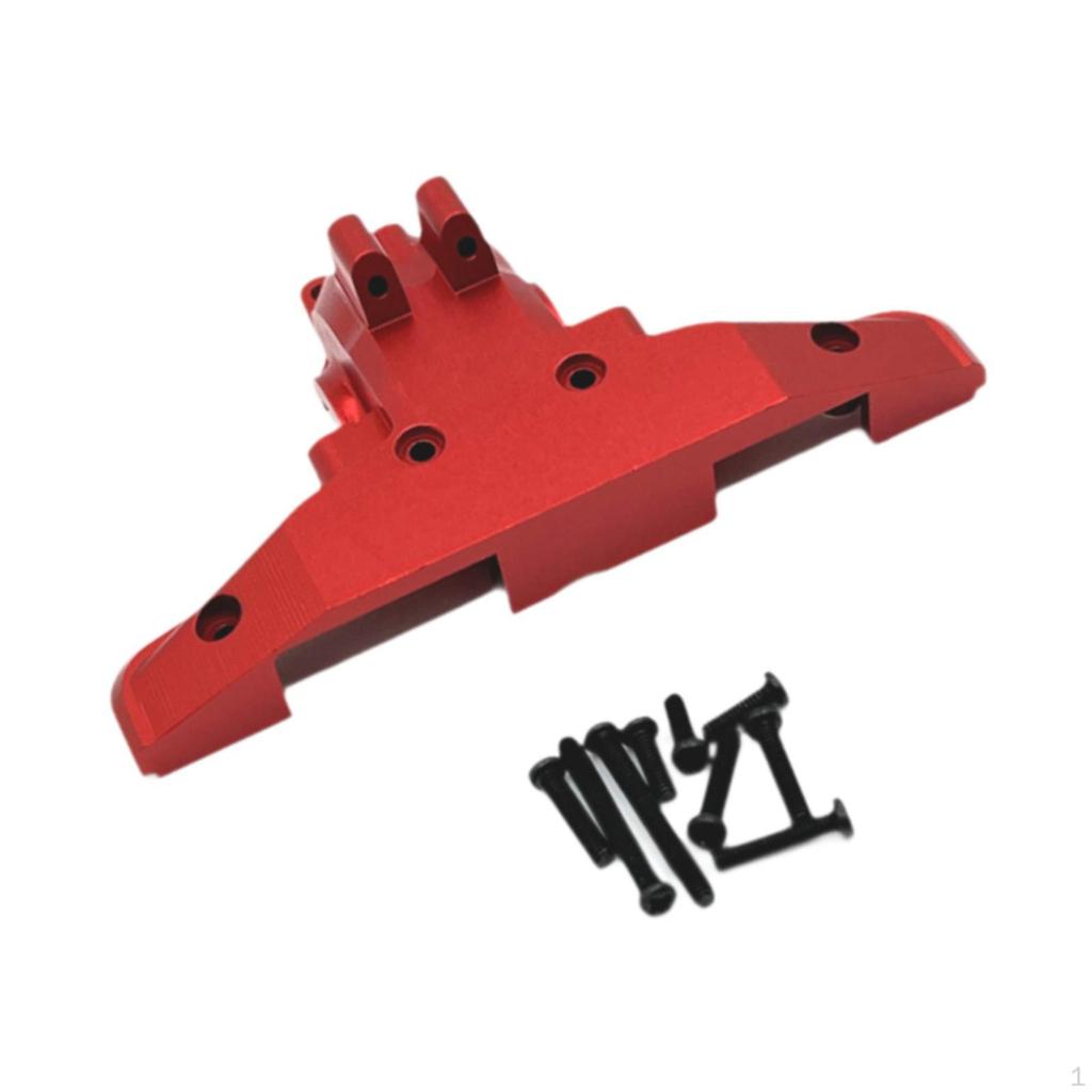 1/16 RC Car Задняя крышка коробки передач Алюминиевый сплав Корпус дифференциала Деталь для 16101 16102