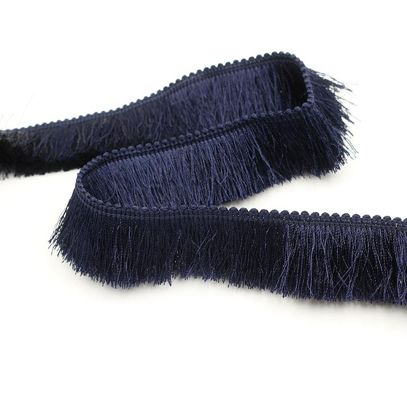 5 ярдов(4,5 метра)/лот 2,8 см в ширину дешевые утолщенные кисточки отделка полиэстер занавеска/подушка отделка серьги/сумка декоративная кружевная бахрома шитье