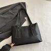 Leather Highquality Pu Womens Tote Bag With Unique Stitching Detail Ideal For Outings Daily