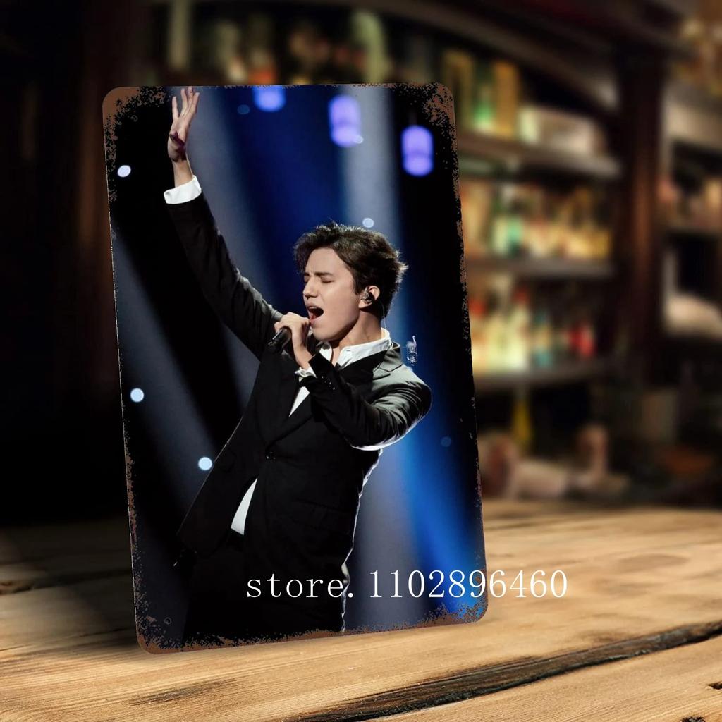 Димаш Кудайберген Таблички и Знаки настенный декор Винтажные жестяные знаки Капитан Металлический плакат Декор для бара паба клуба Настенное украшение