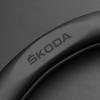 Carbon Fiber Car Emblem Steering Wheel Protective Cover For Skoda Octavia A5 Mk3 Fabia Yeti Kamiq Kodiaq Karoq Rapid Vrs Superb kybf34